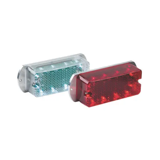 Lanterne de chantier sur batterie pour palissade
