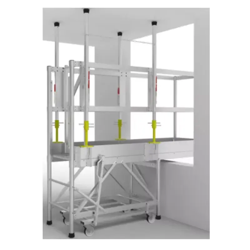 Plateforme de déport d'appui sous dalle