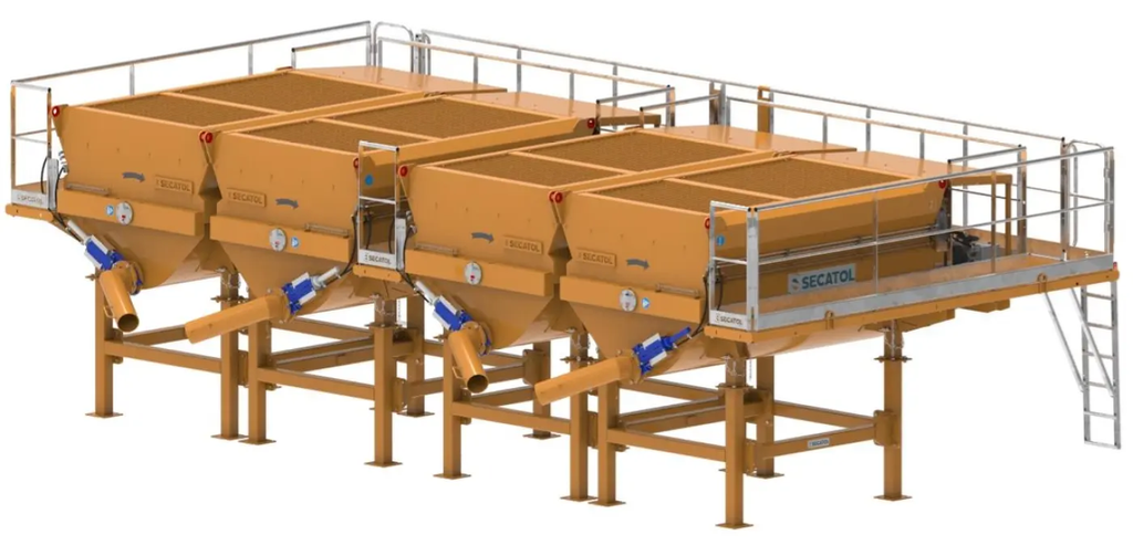 Ensemble de 4 Trémies agitatrices PSE VH 6000 L