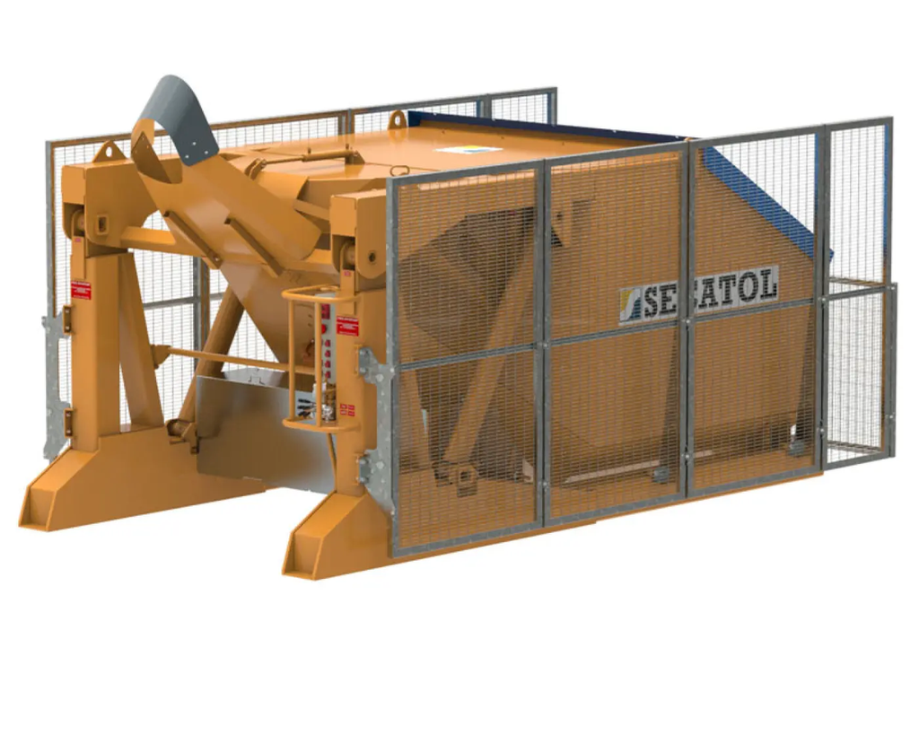 Trémie pour la projection voie sèche