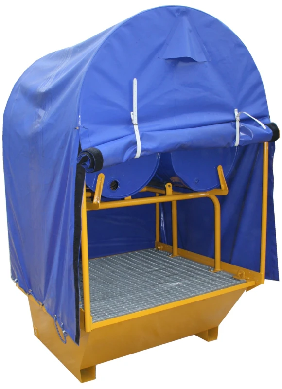 Support de fûts bâché SECAFÜT