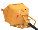 Benne à béton TIC PF 2500 L vérin pneumatique à raccorder