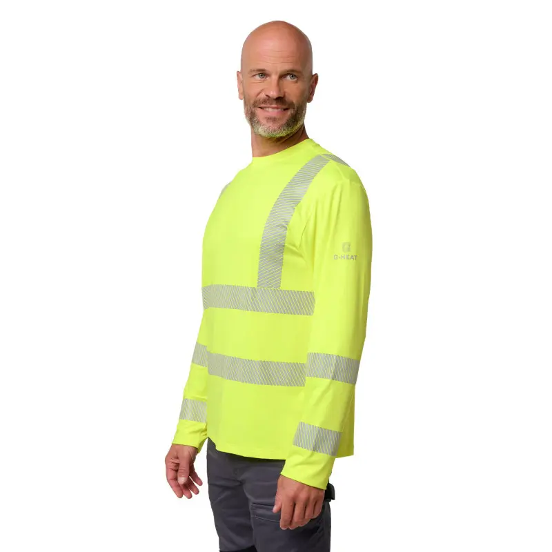 T-shirt rafraîchissant haute visibilité anti-UV respirant G-Heat