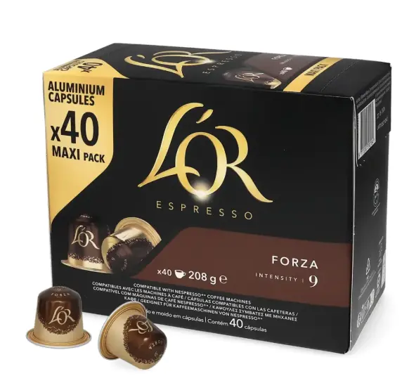 Café L'OR Forza - 40 capsules