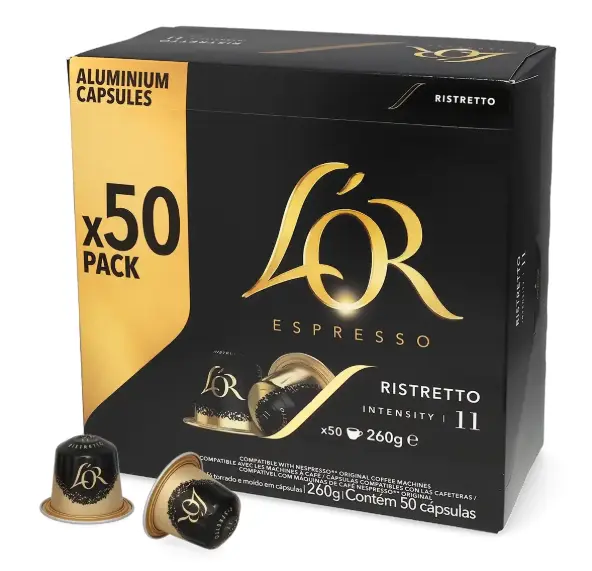 Café L'OR Ristretto - 50 capsules
