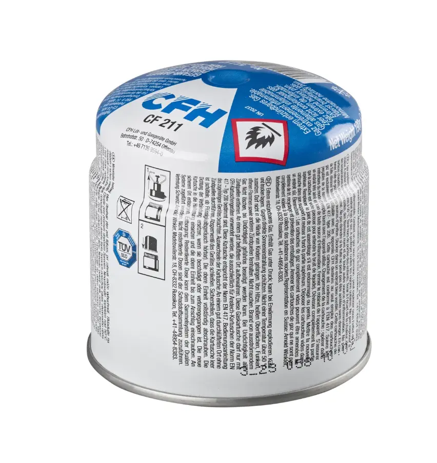Cartouche de gaz butane 190gr