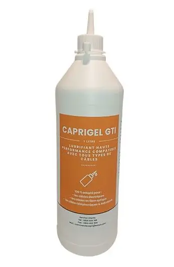 Gel lubrifiant pour gaine électrique - 1 litre