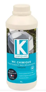 Traitement pour WC chimique - bidon 1 litre