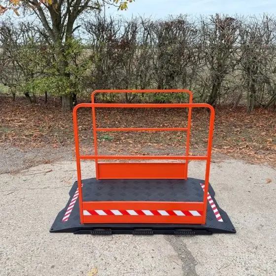 Pont de franchissement de tranchée