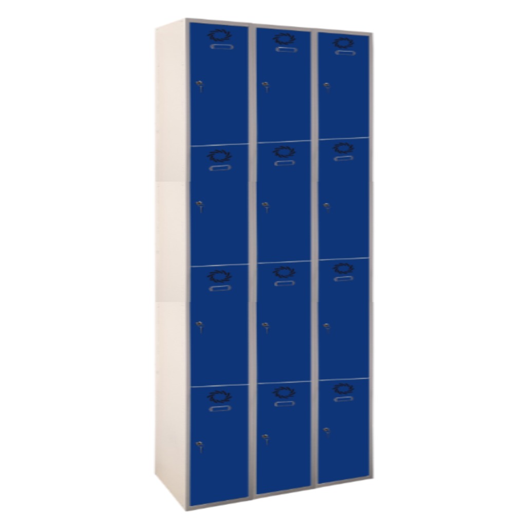 Vestiaire multi-cases 4 niveaux - 4 à 16 portes