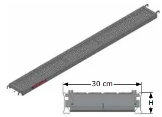 Planchers métallique fixes - acier galvanisé