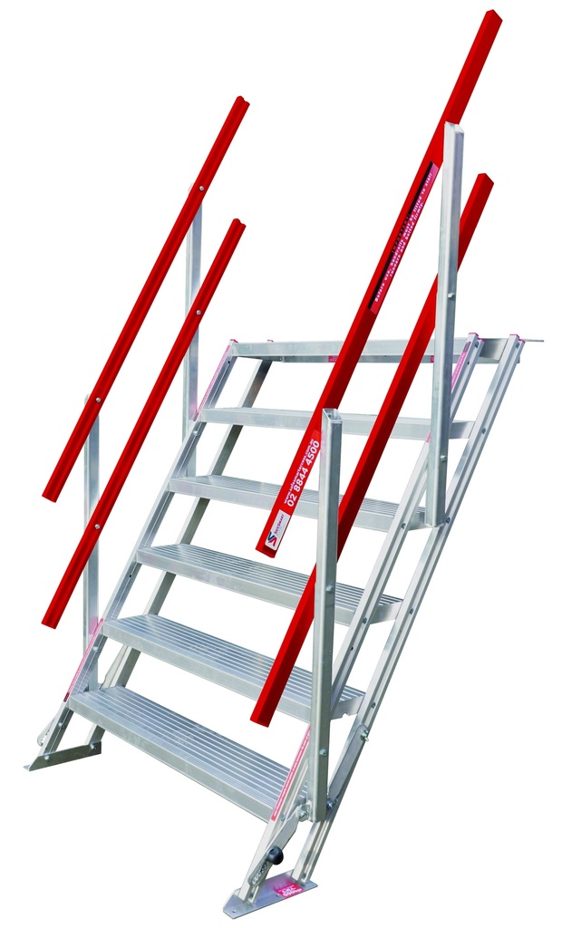 AdjustaStairs escalier aluminium Largeur 1200mm - 3 à 18 marches