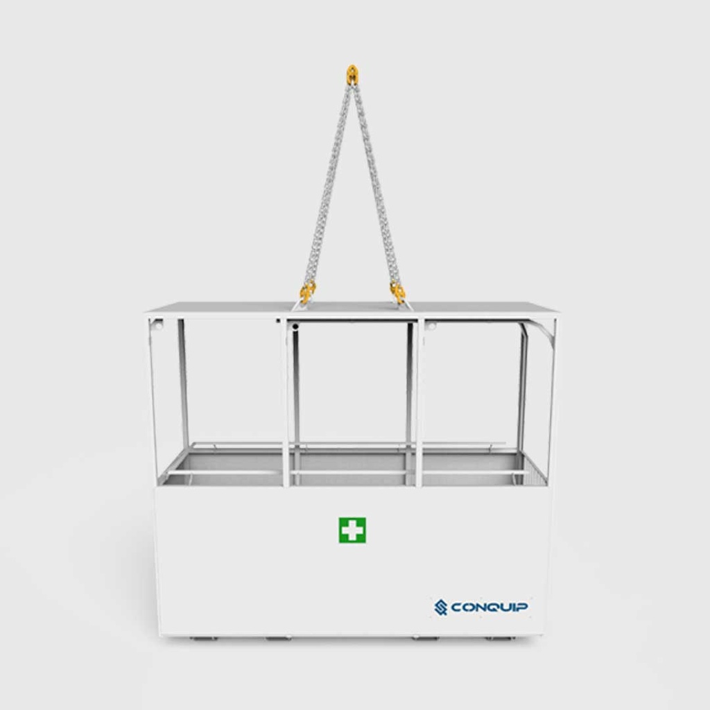 Nacelle d'évacuation/blessés
