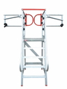 Plateforme podium accès camion aluminium
