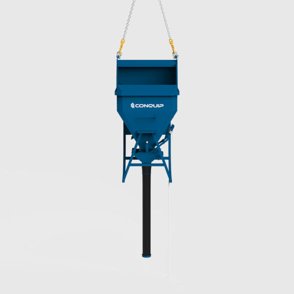 Benne à béton couchée Conquip