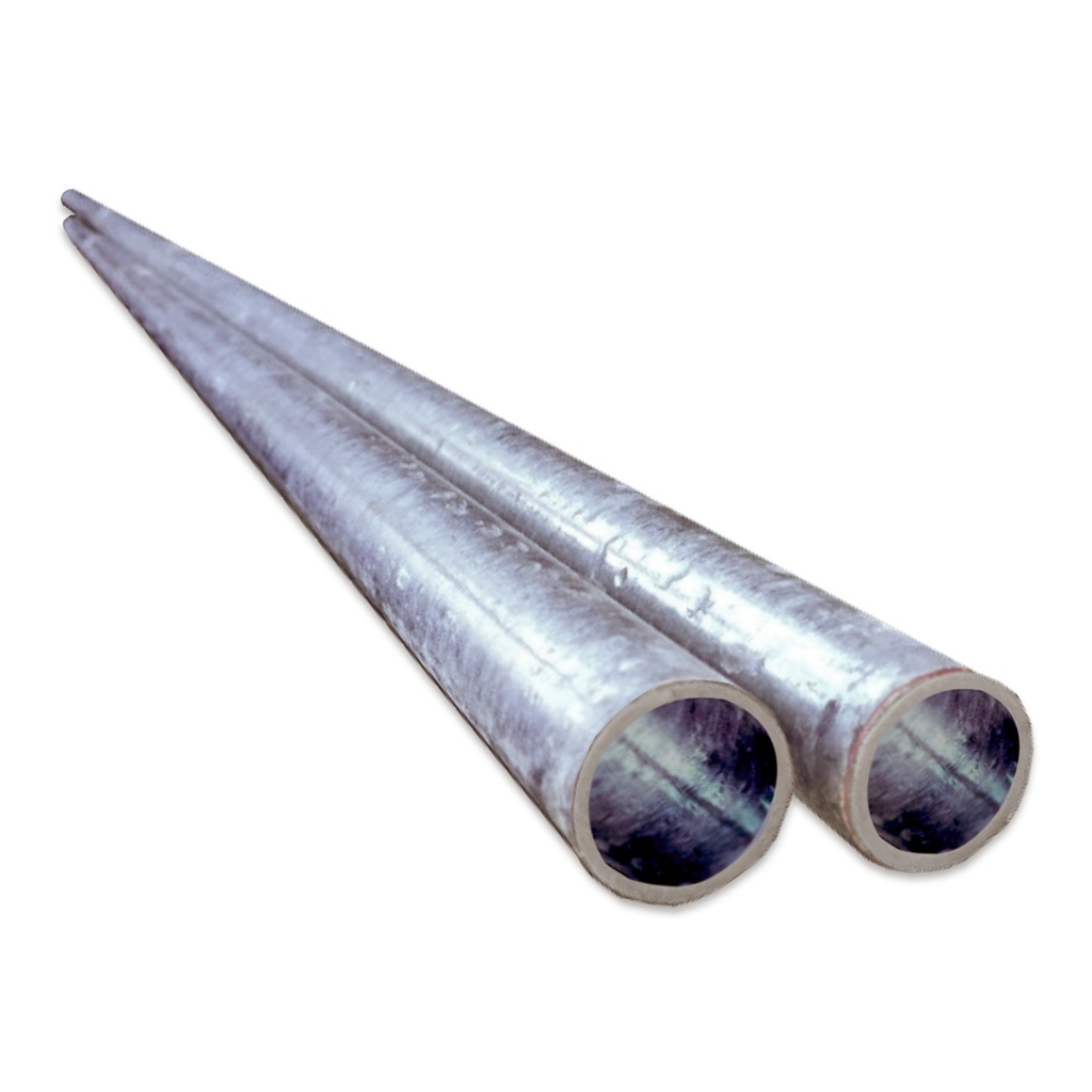 Lisse garde-corps de sécurité en acier galva Ø 33,7 mm - Lg. 3 m