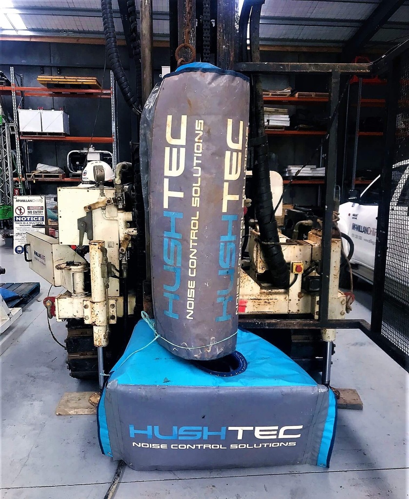 Réduction de bruit pour pieux - Hushtec