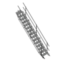 Escalier de talus Safestart acier galvanisé