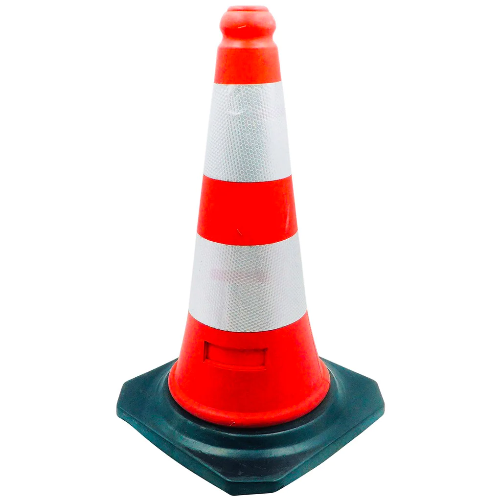 Cône de signalisation anti basculement de 50 cm