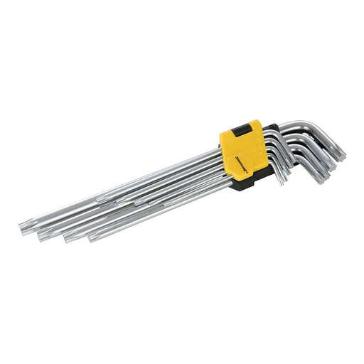 Jeu de clés mâle Torx - 9 pièces