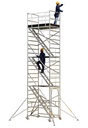 Echafaudage Tempo Largeur 1.35cm, Longueur 2m - Hauteur max 14m 