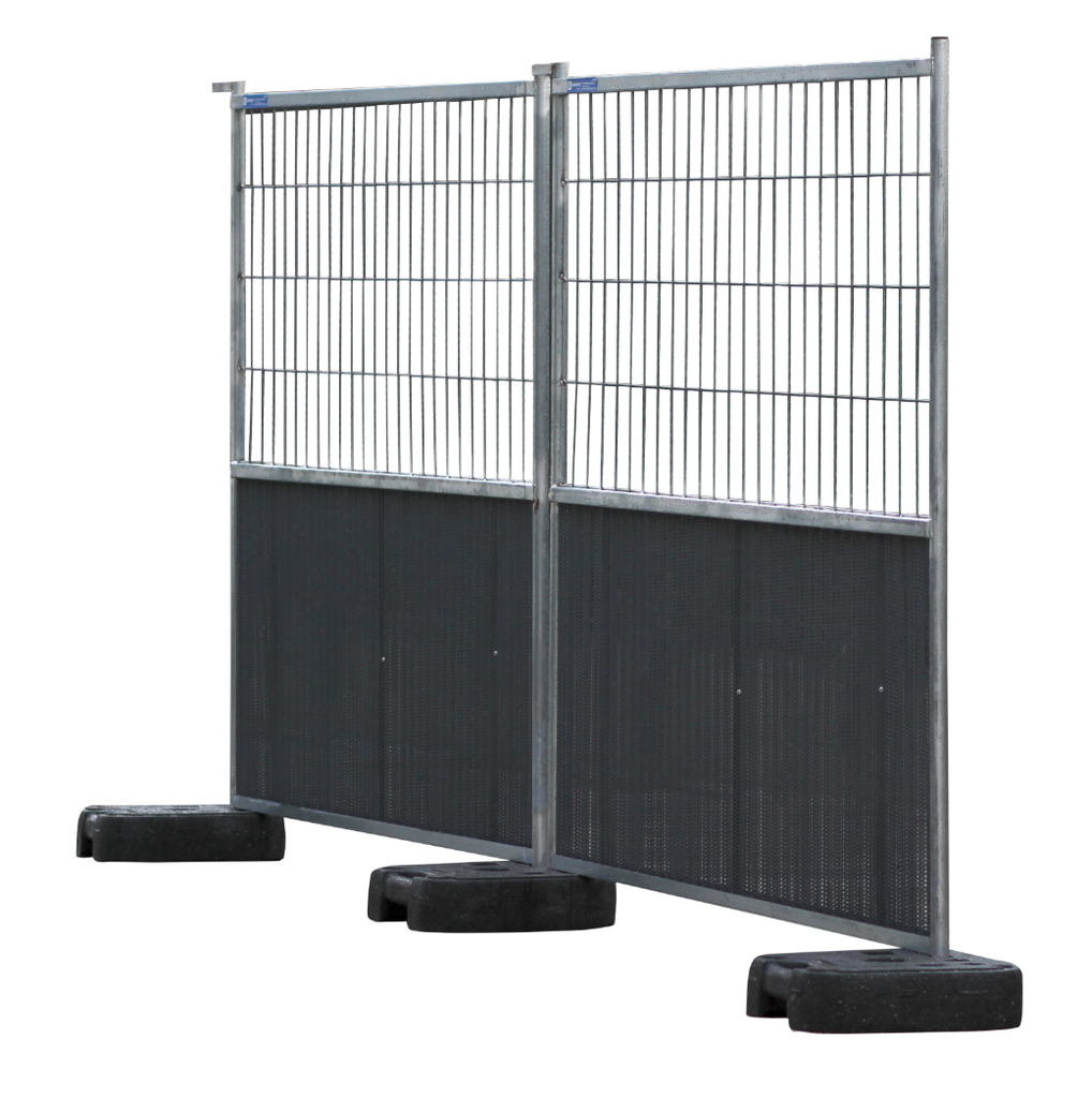 Barrière mobile semi grillagée Ville de Paris