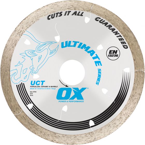 OX Ultimate UCT, Disque Céramique, Pierre et Carreaux