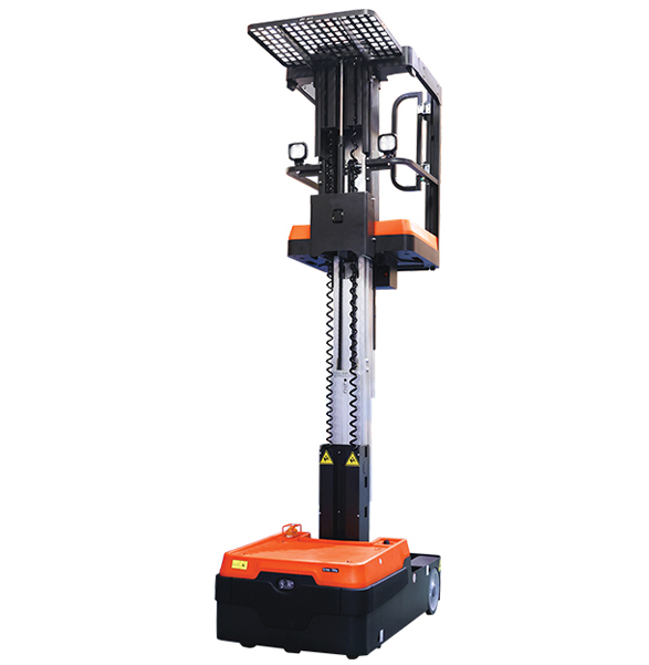 Nacelle stockpicker motorisée hauteur de travail jusqu’à 5m