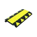 Rampe de protection pour câbles et tuyaux -Noir/Jaune 