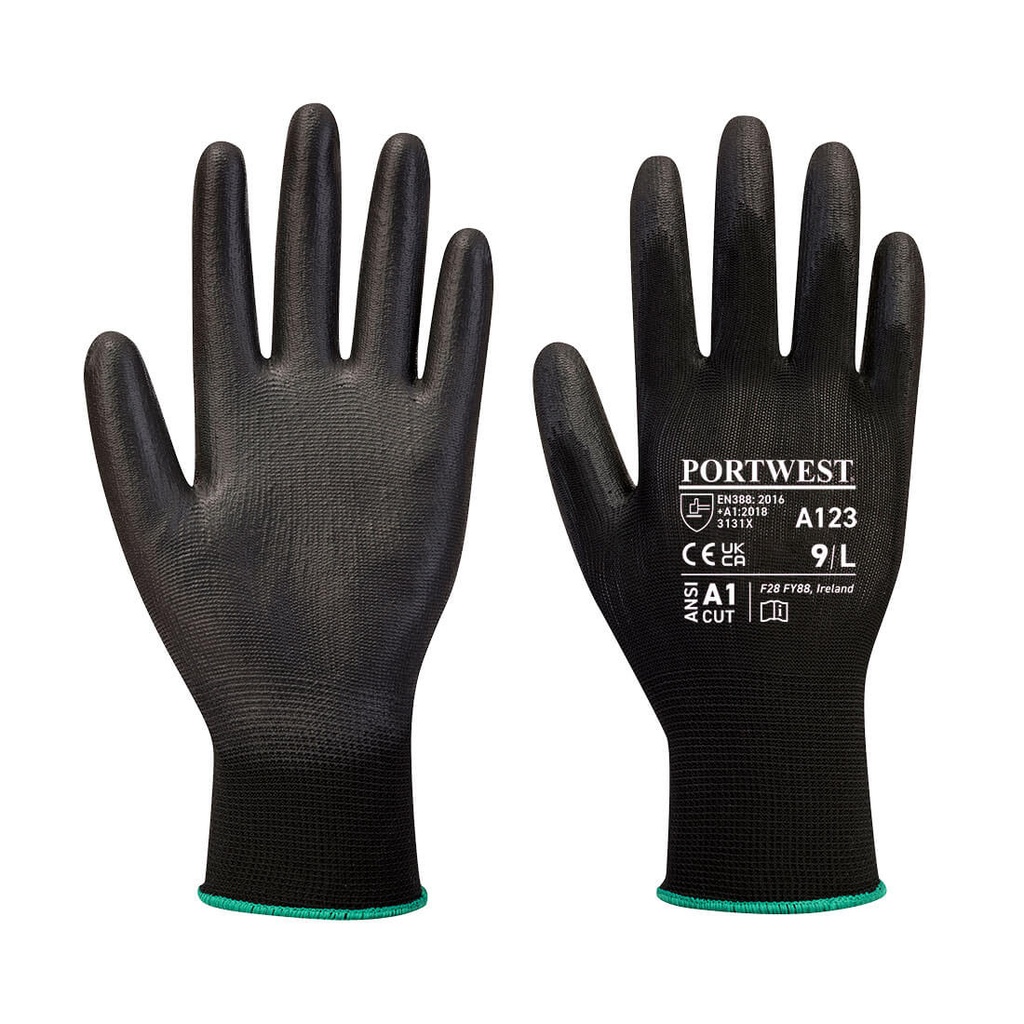 Gant enduit PU sans latex 