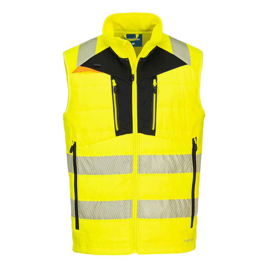Gilet Softshell haute visibilité avec poches 