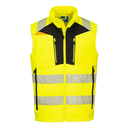 Gilet Softshell haute visibilité avec poches 