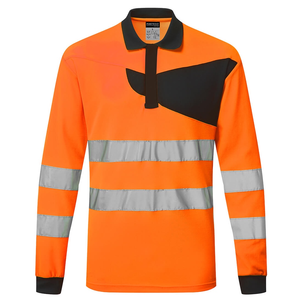 Polo Haute Visibilité manches longues 