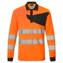 Polo Haute Visibilité manches longues 