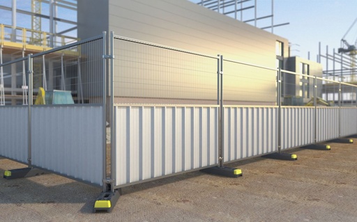 [CBG2119] Clôture bardée semi grillagée L2040 x H1980 mm