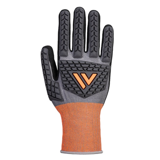 Gant Nitrile Anti-impact coupure D Jauge 18 Gris/Noir 