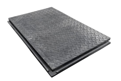 Plaque de protection des sols emboitable