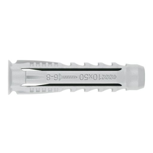 Cheville nylon quadruple expansion pour tout type de materiaux. Cheville 