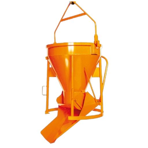 Benne à béton - double flux