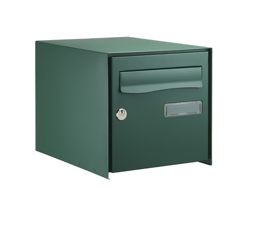 Boite aux lettres double face vert