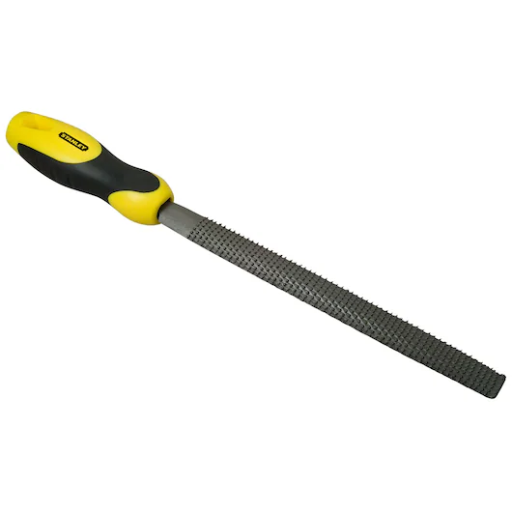 Rape demi-ronde grosse piqure 200mm Stanley