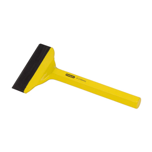 [4-18-297] Ciseau à briques - 100mm x 215mm - Stanley