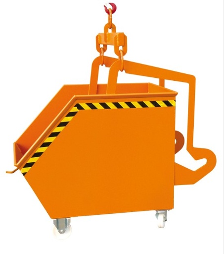 Bac à déchets avec roulettes