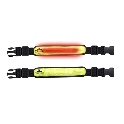 [BRL002] Brassard réfléchissant lumineux cligotant