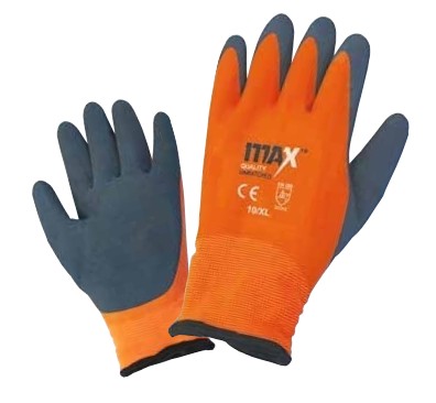 [MAXTHERM100] Gants thermiques en mousse latex - Imperméable