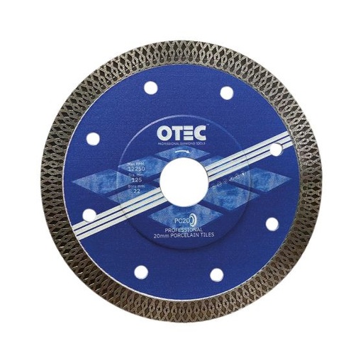 Disque professionnel pour la découpe de la porcelaine - PC20