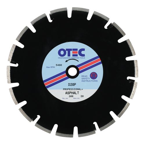 [D20P-300/20] Disque pour la découpe de l'asphalte - D20P