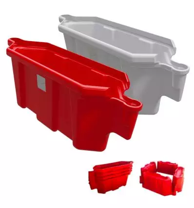 Séparateur de voie K16 modulaire H500 mm