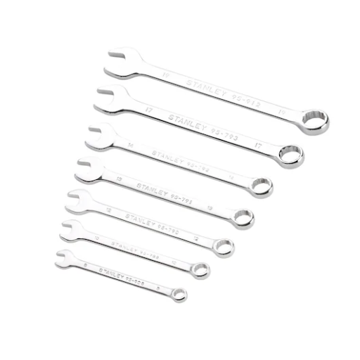 [STMT82842-0] Jeu de clés mixtes Stanley, 7 pièces 