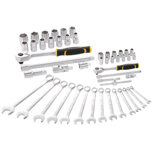 [FMMT82827-1] Coffret de douilles ¼’’ + ½’’ + clés mixtes - Jeu de 50 pcs - Fatmax